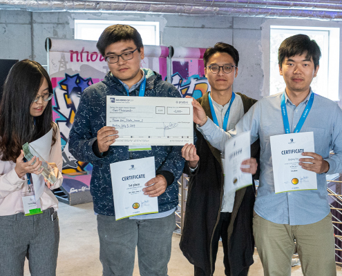 Winning team of the DATA MINING CUP 2019 from Iowa State University